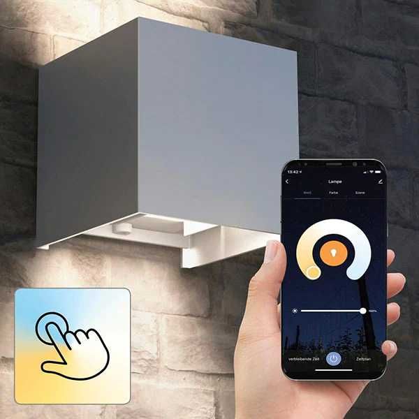 Aplica perete Wifi smart HAMA 176564 LED 6W 350lumeni variabil sigilat