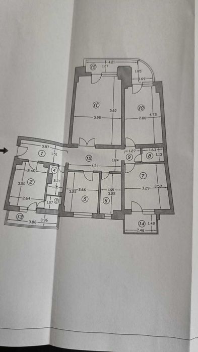 apartament 4 camere Stirbei Voda