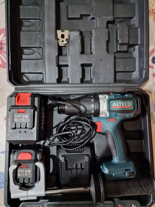 Продам шуруповерт Alteco CID2013 + аккумулятор 6AH