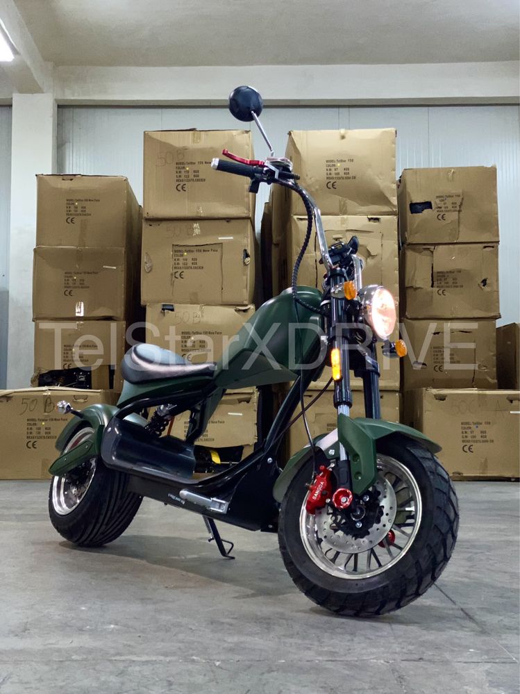 Електрически скутер Американско HARLEY X33 4000W изключително мощен