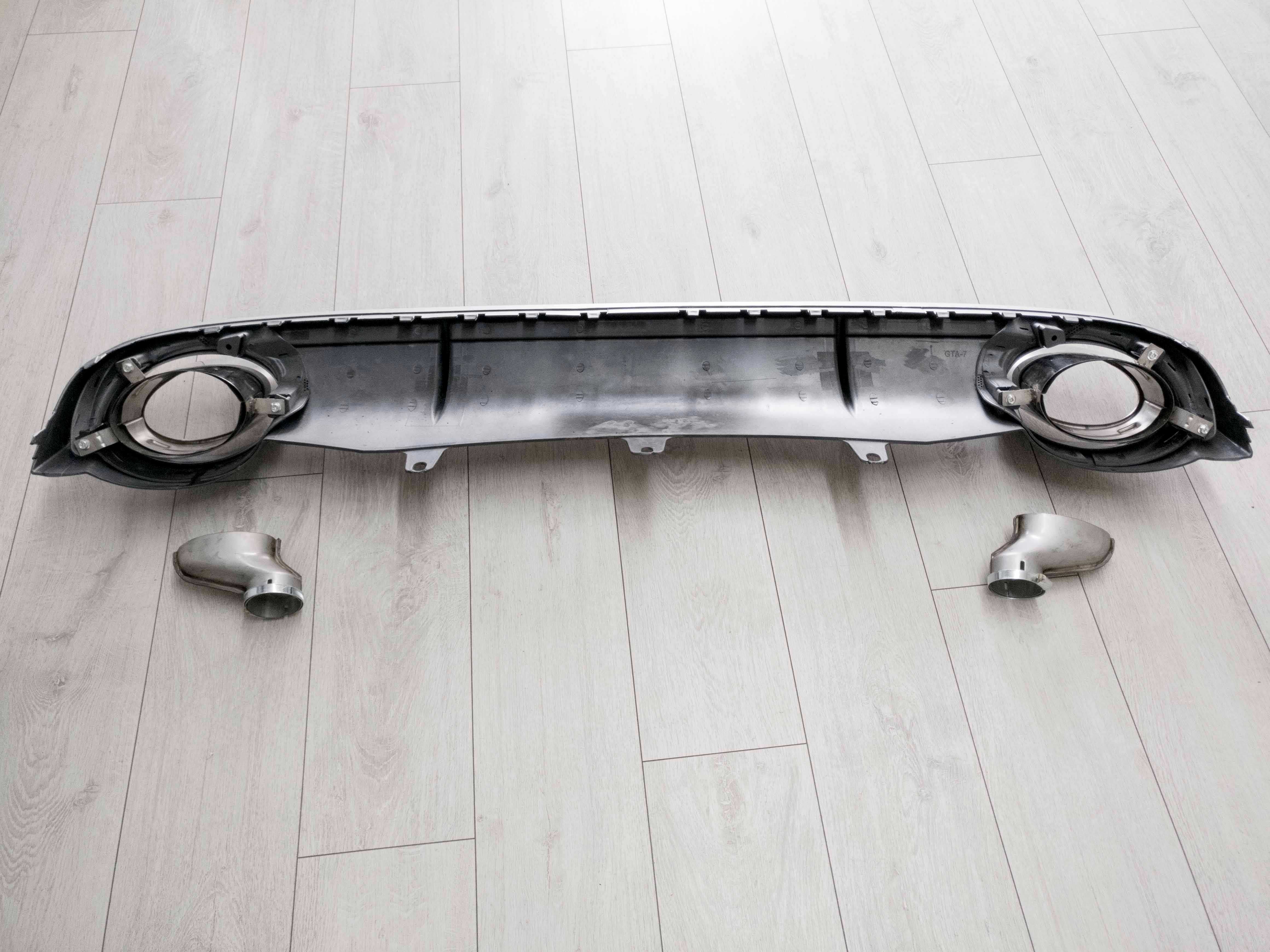Difuzor bara spate si ornamente evacuare Audi A7 4G Non Facelift 10-14
