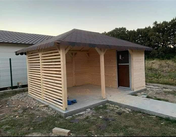 Foișoare terase pergole din lemn