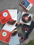 Lot 10benzi magnetofon 18cm Agfa, Basf,Philips, scotch carcasa plastic