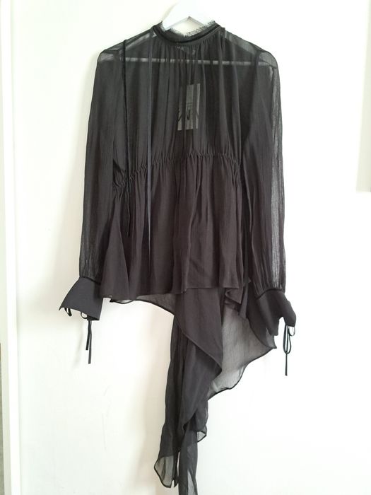 Zara асиметрична риза