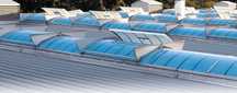 luminator continuu industrial  bombat 1m x 3m 25mm grosime SECOND