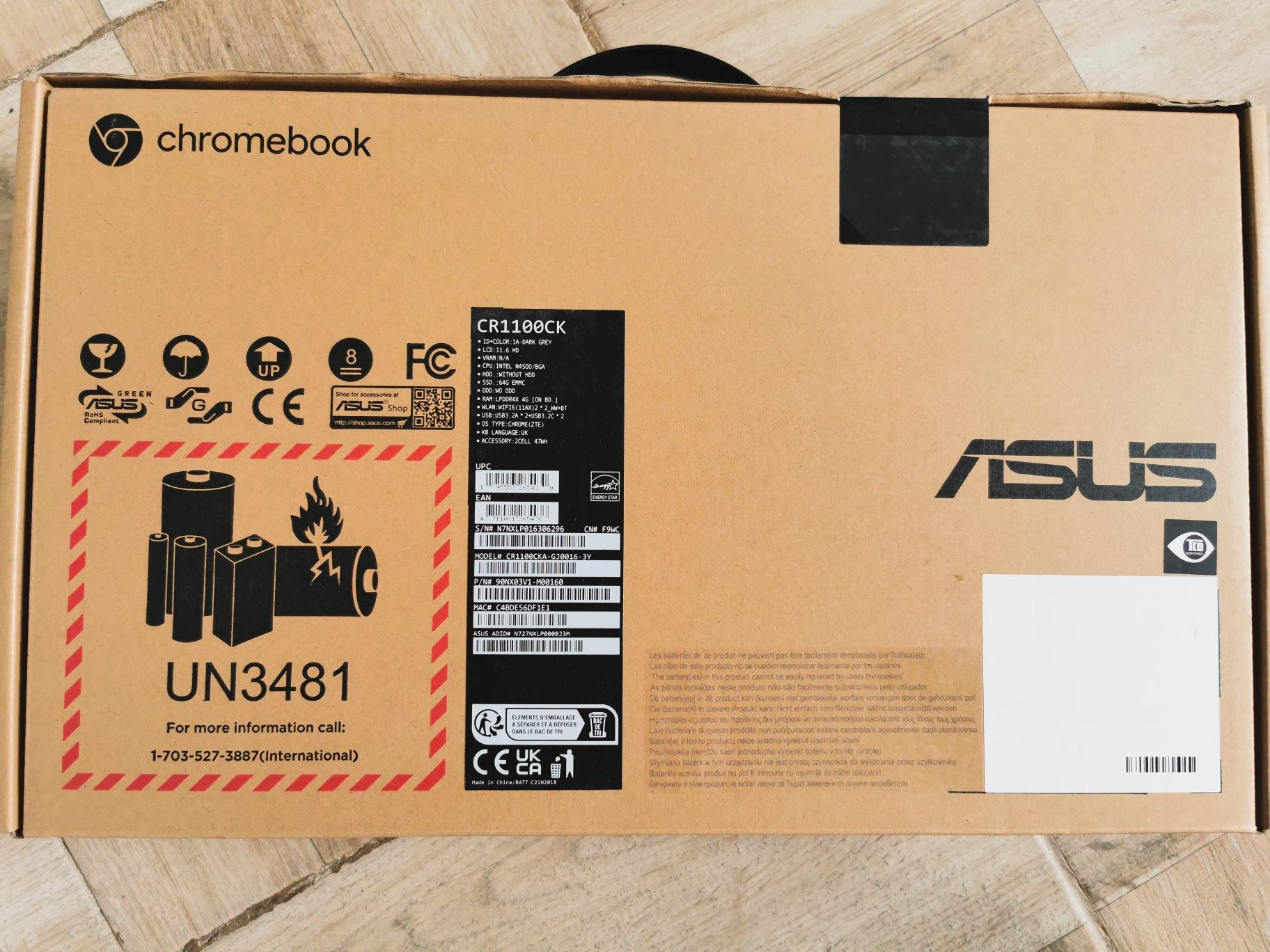 Laptop Asus Chromebook nou sigilat