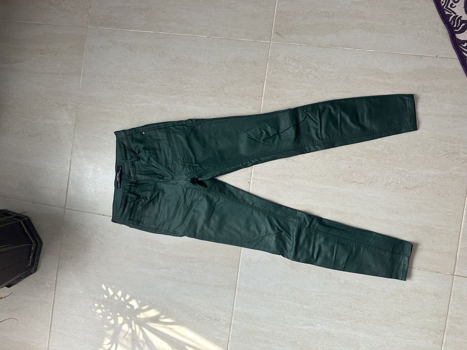 Pantaloni Latex Verde