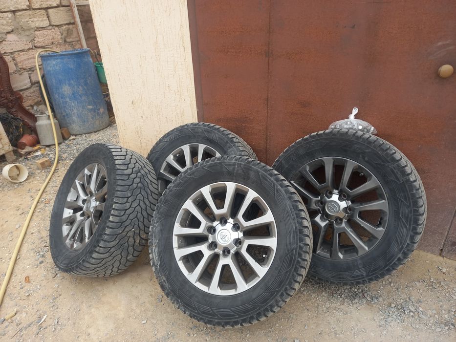 Шины и диски 18 размер хайлюкстен тускен