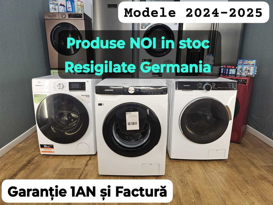 4️⃣ Transport Gratuit! Mașină de spălat rufe  Beko Samsung  Resigilate