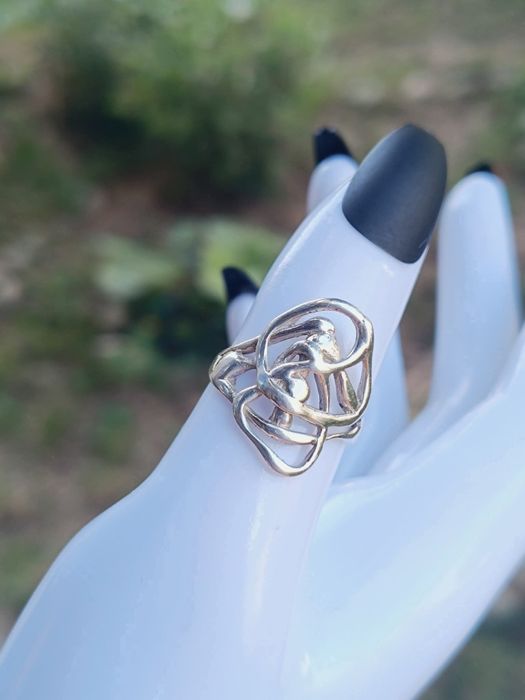 Vechi inel din argint de 925