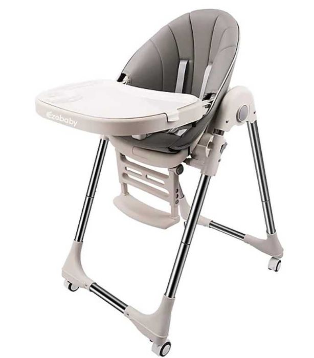 Сгъваем столче за хранене с предпазен колан OUNUO Baby