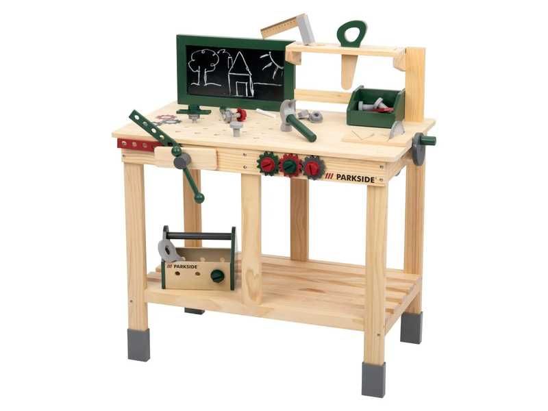 НОВИ! Детска дървена работна маса Parkside