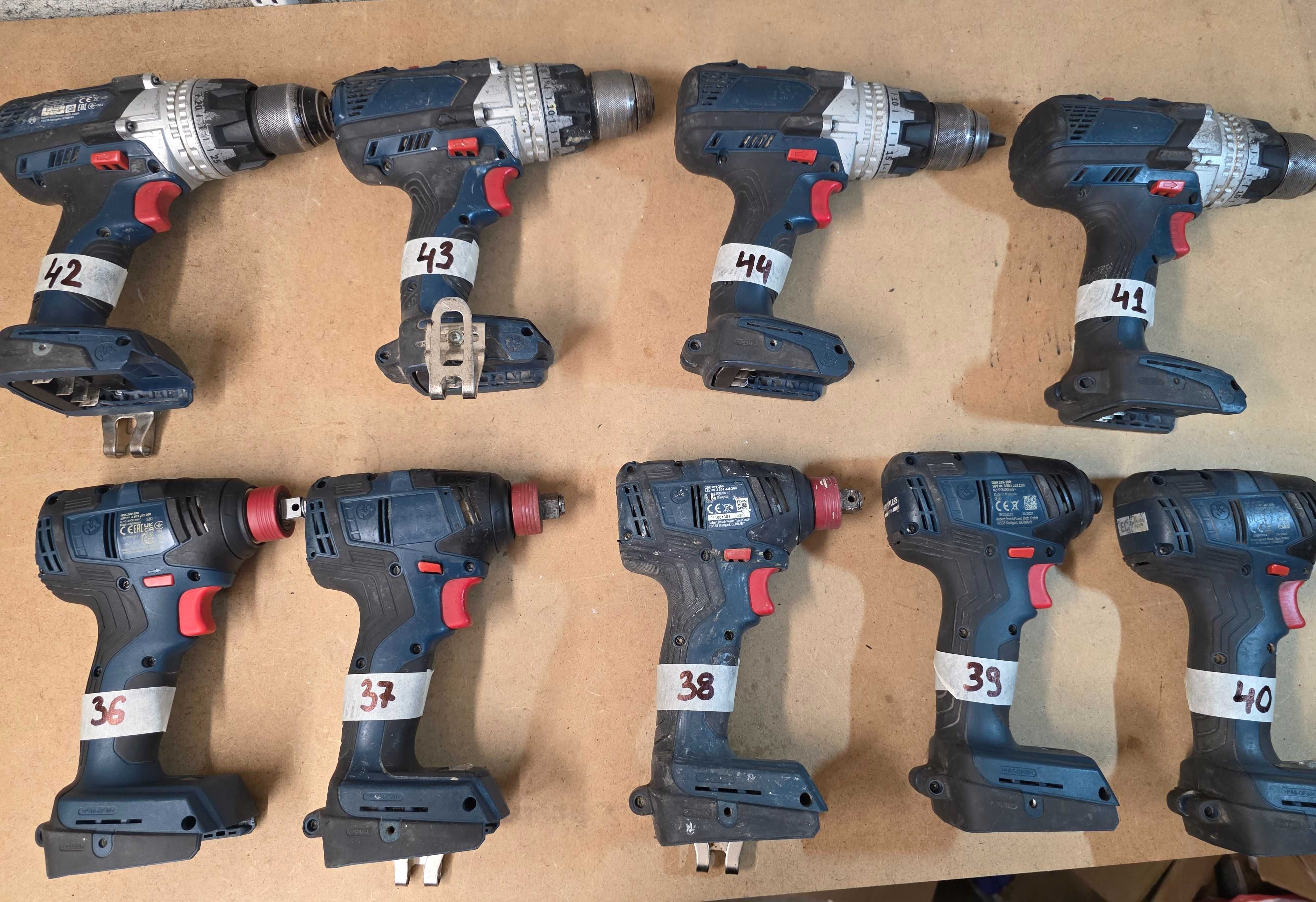 Безчетков импакт, винтоверт, гайковерт Bosch GDR, GSB, GDX 18V