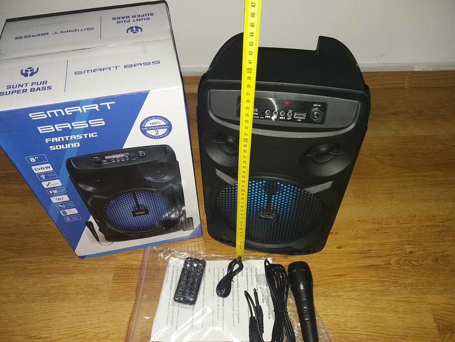 Boxa portabila bluetooth Boxa petrecere/SUNET CLAR/MICROFON