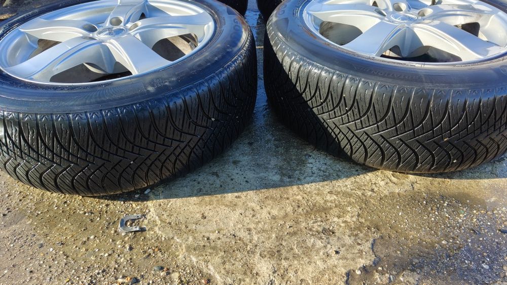 Jante Peugeot 407 17 5x108 cu anvelope allseason 215 55 17