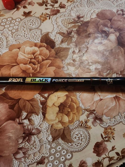 Lansetă Black Force Feeder 3.60m