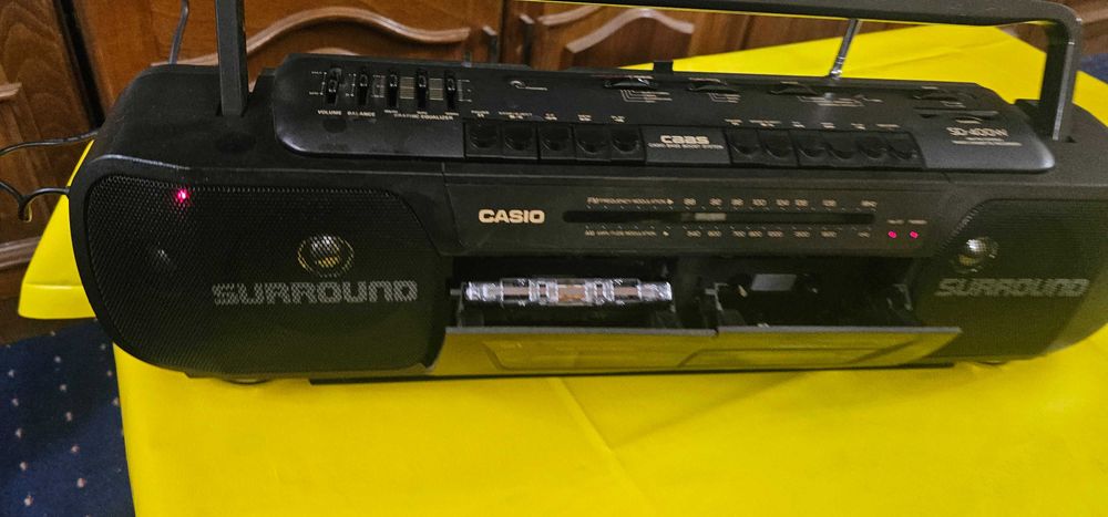casetofon dublu casette casio