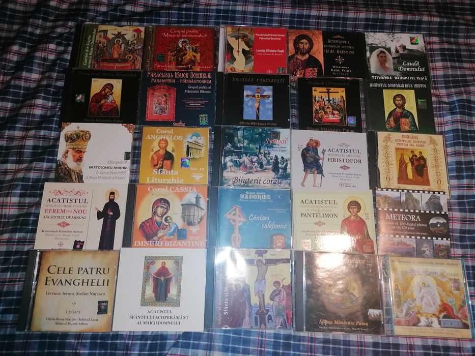 CD originale Muzică Bizantină Psaltică Religioasă