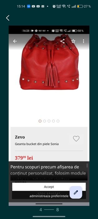 Vând genti din piele naturala.