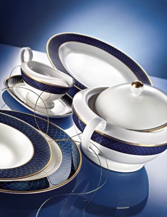 Фарфор Кобальт Роял