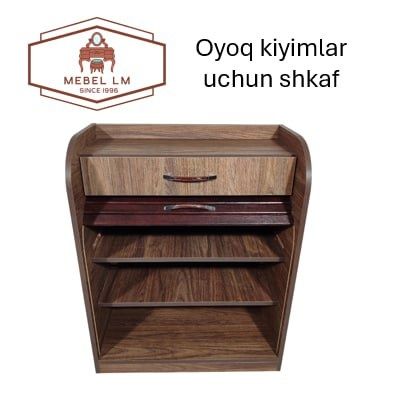 Oyoq kiyimlar uchun shkaf