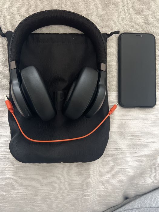 Casti JBL Live 670NC, Bluetooth, On-ear, Microfon, negru