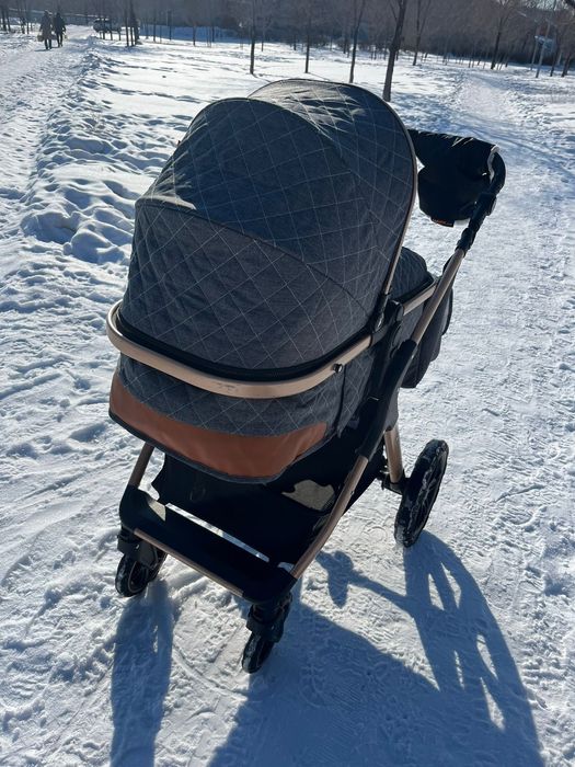 Коляска+автолюлька(3в1)