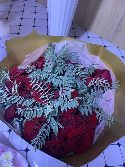 Розы 25шт. Букет.Цветы