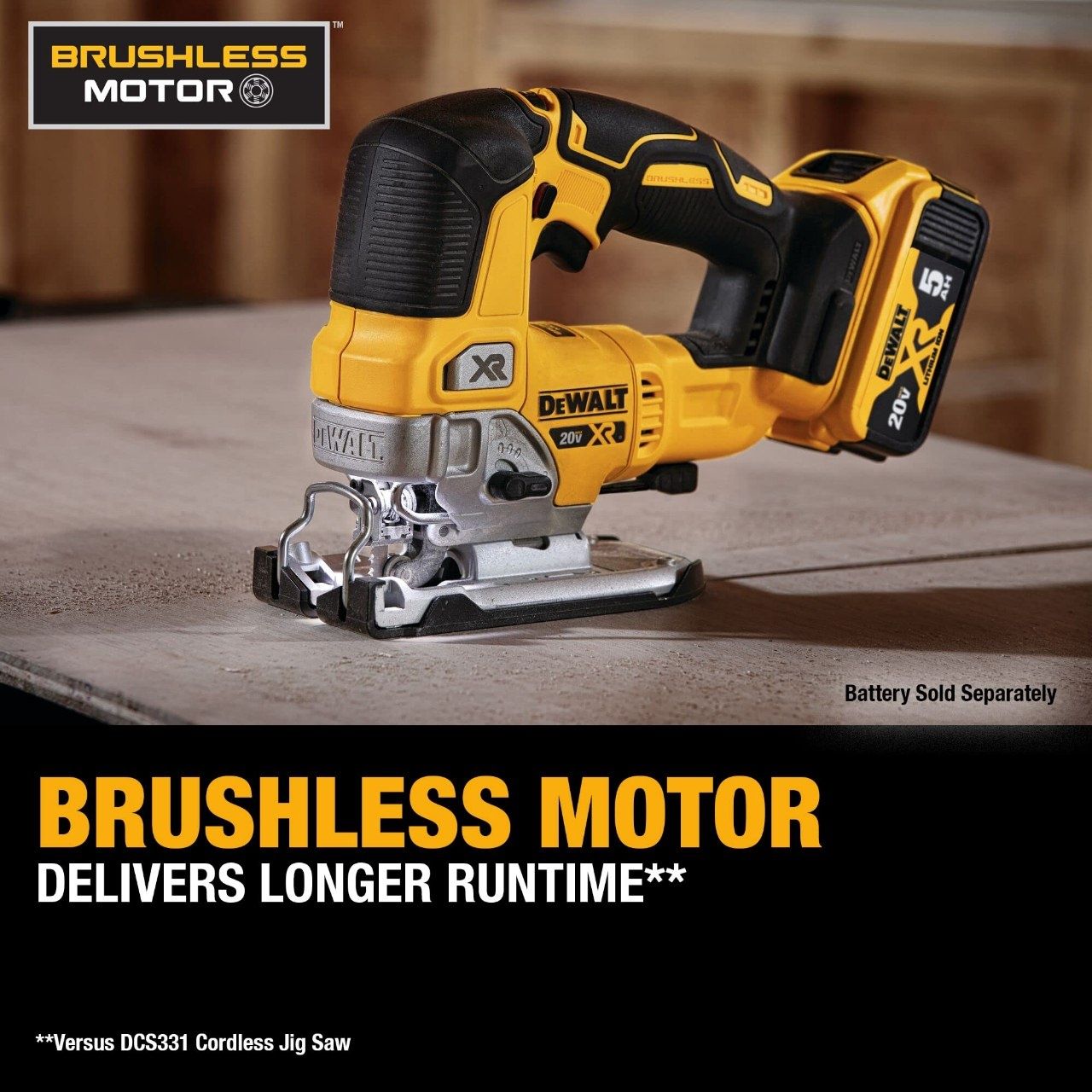 Dewalt DCS334B 20V Max XR аккумуляторный лобзик