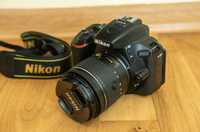 Nikon D5600 kit + obiectiv 18-55mm - 6000 de cadre - Aparat foto DSLR