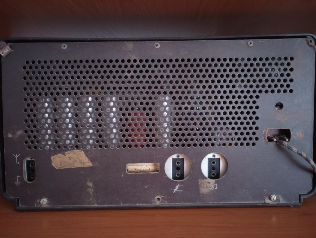 Radio pe lampi interbelic Philips Mediator art deco