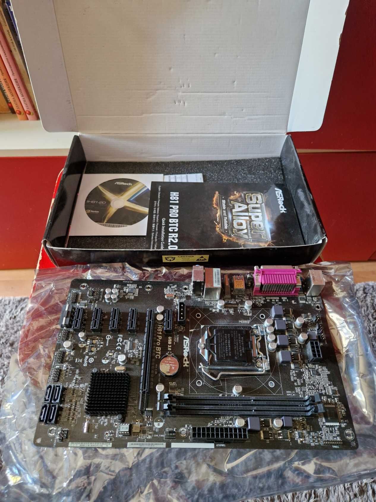 Дънна платка ASRock H81 PRO BTC R2.0