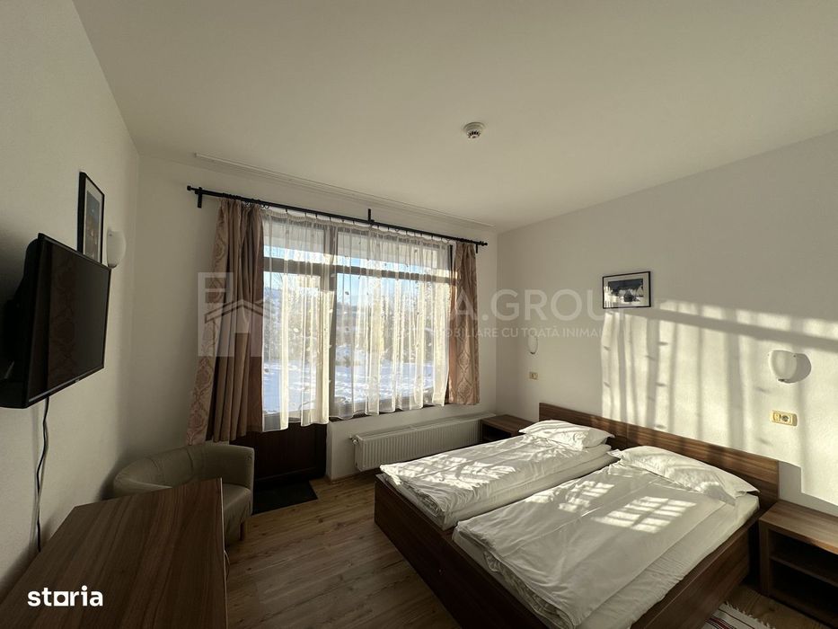 Pensiune cu 10 camere+teren 2371mp, afacere +rezervari existente, Bran