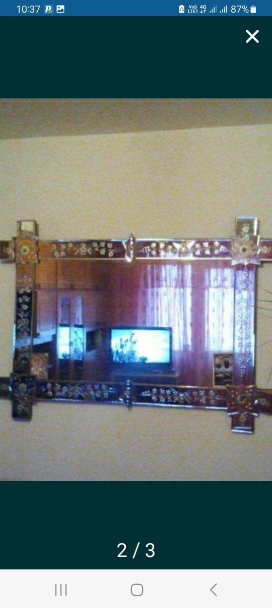 Oglinda venetia cristal din trecut
