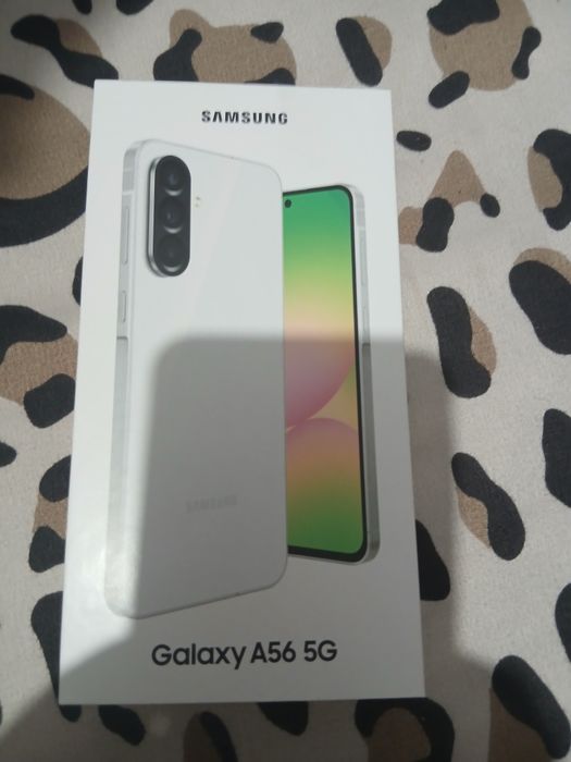 Se vinde Samsung galaxy A56 este nou la cutie preț  1400 lei