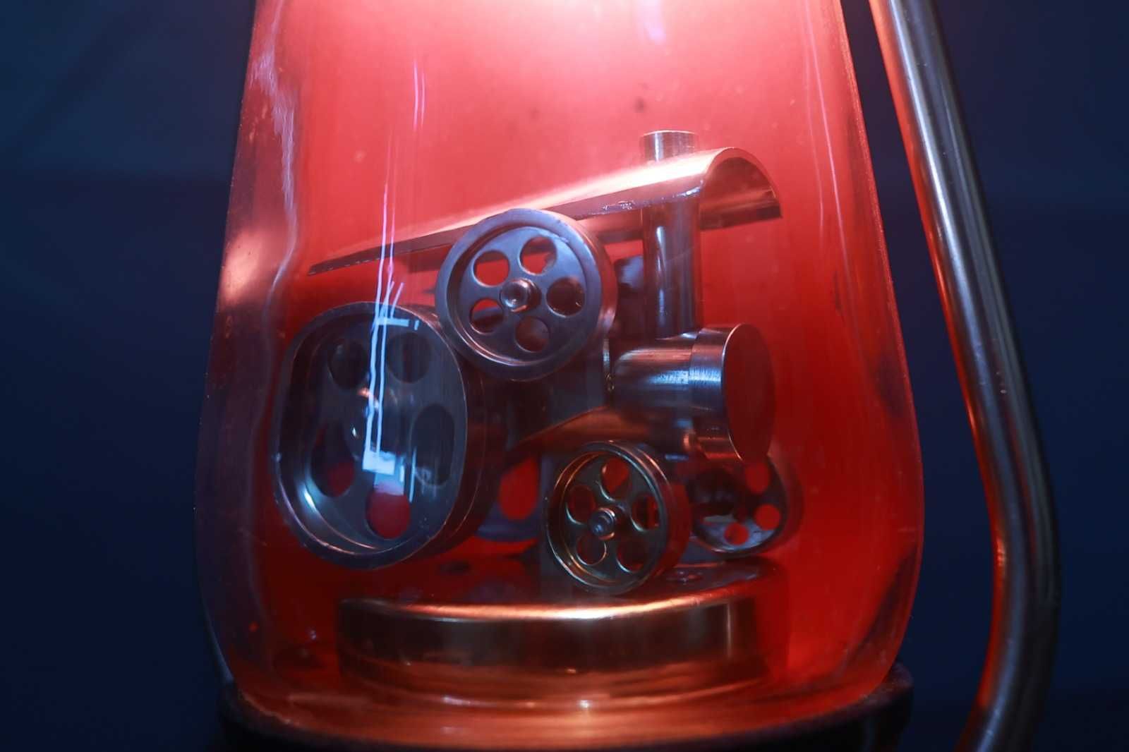 Antichitate retro veche veioză lampă cu motorul de tracțiune Crestwort