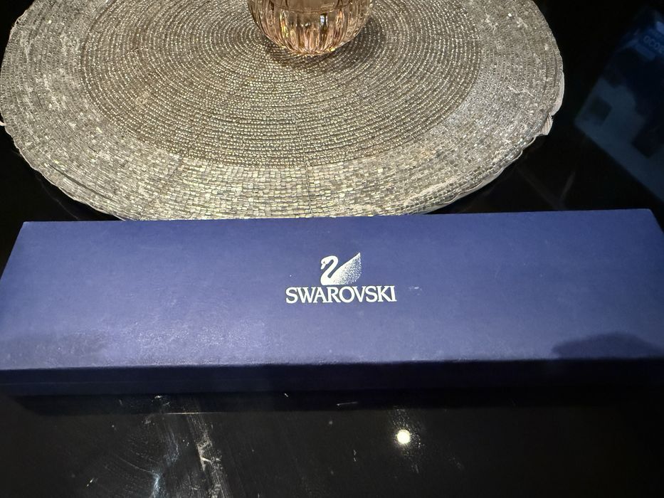 Гривна в сребрист цвят Swarovski
