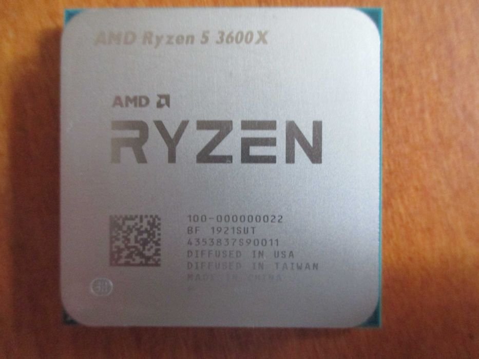 Процесор AMD Ryzen 5 3600x, цокъл AM4, TDP 95W