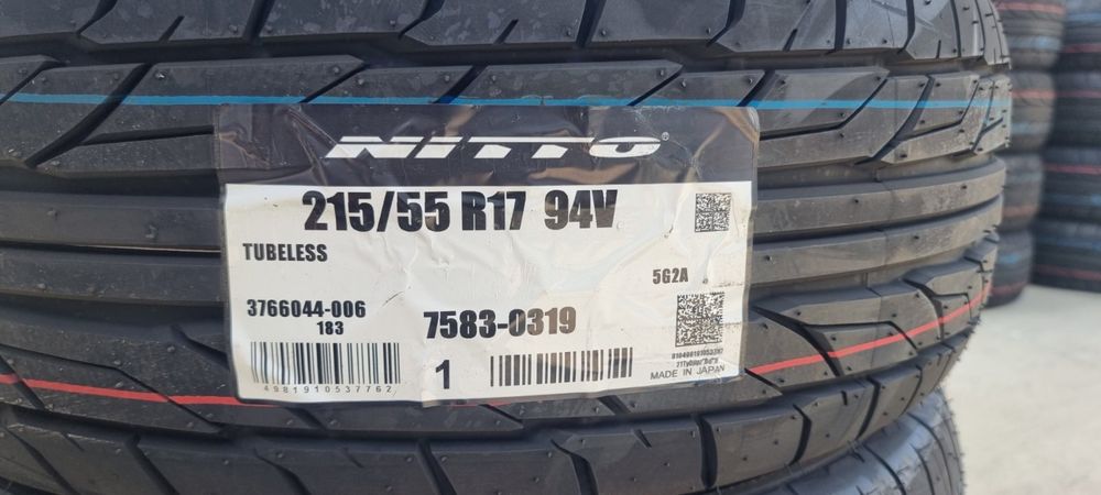 Гуми 215/55/17 NITTO Нови Made in Japan 4 броя