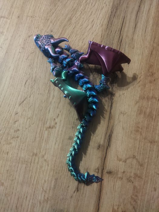 3D принтирано драконче с крила
