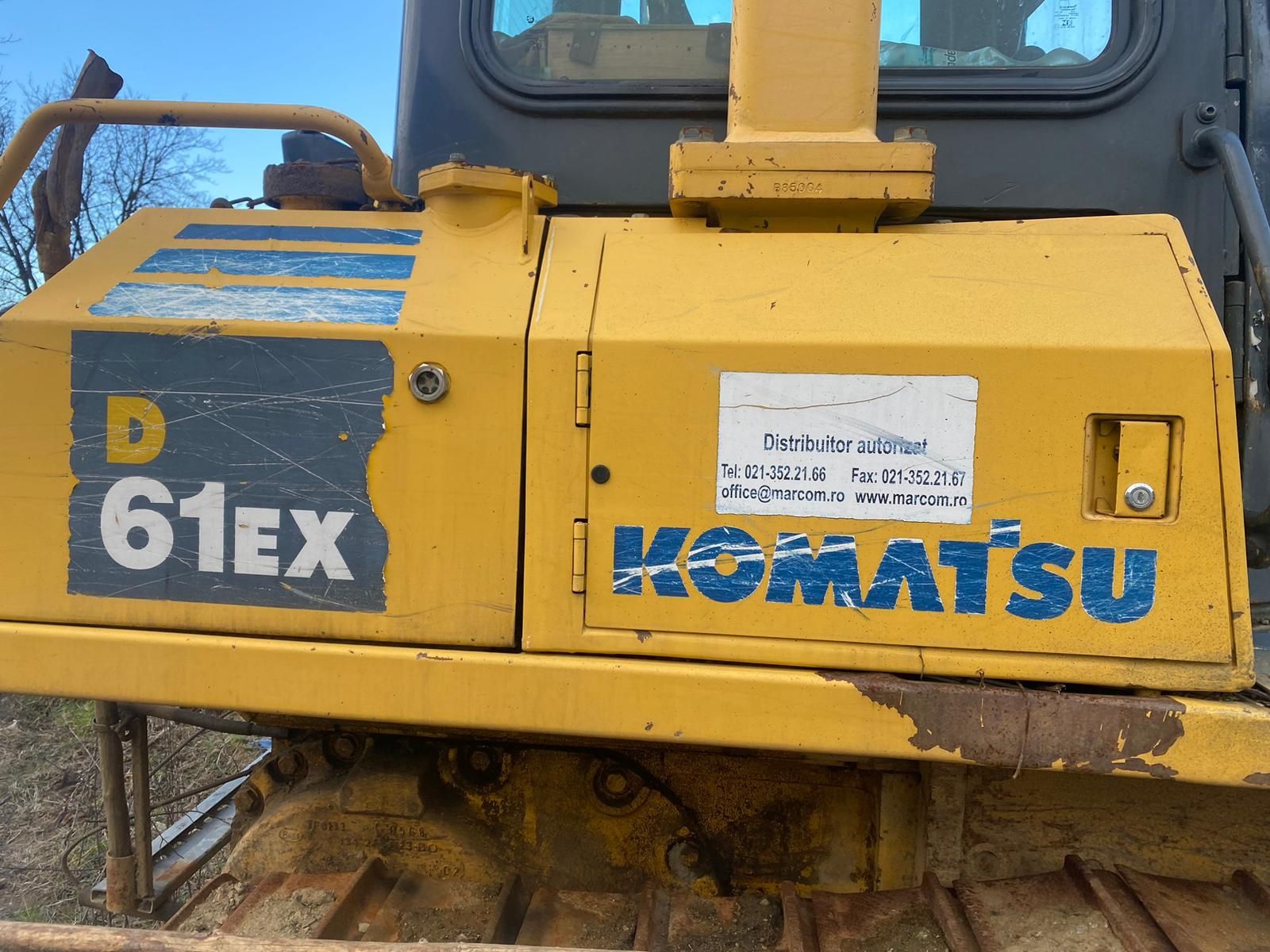 Vând buldozer  KOMATSU D61EX,An 2008 stare buna de funcționare