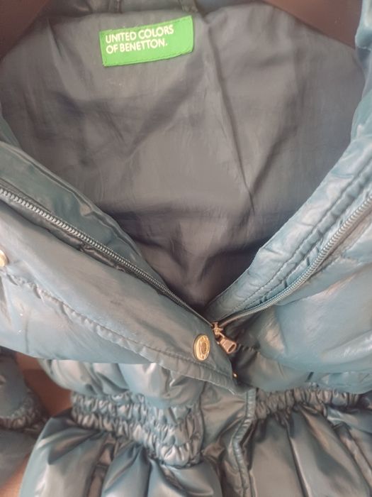 Много топло яке на Benetton с гъши пух