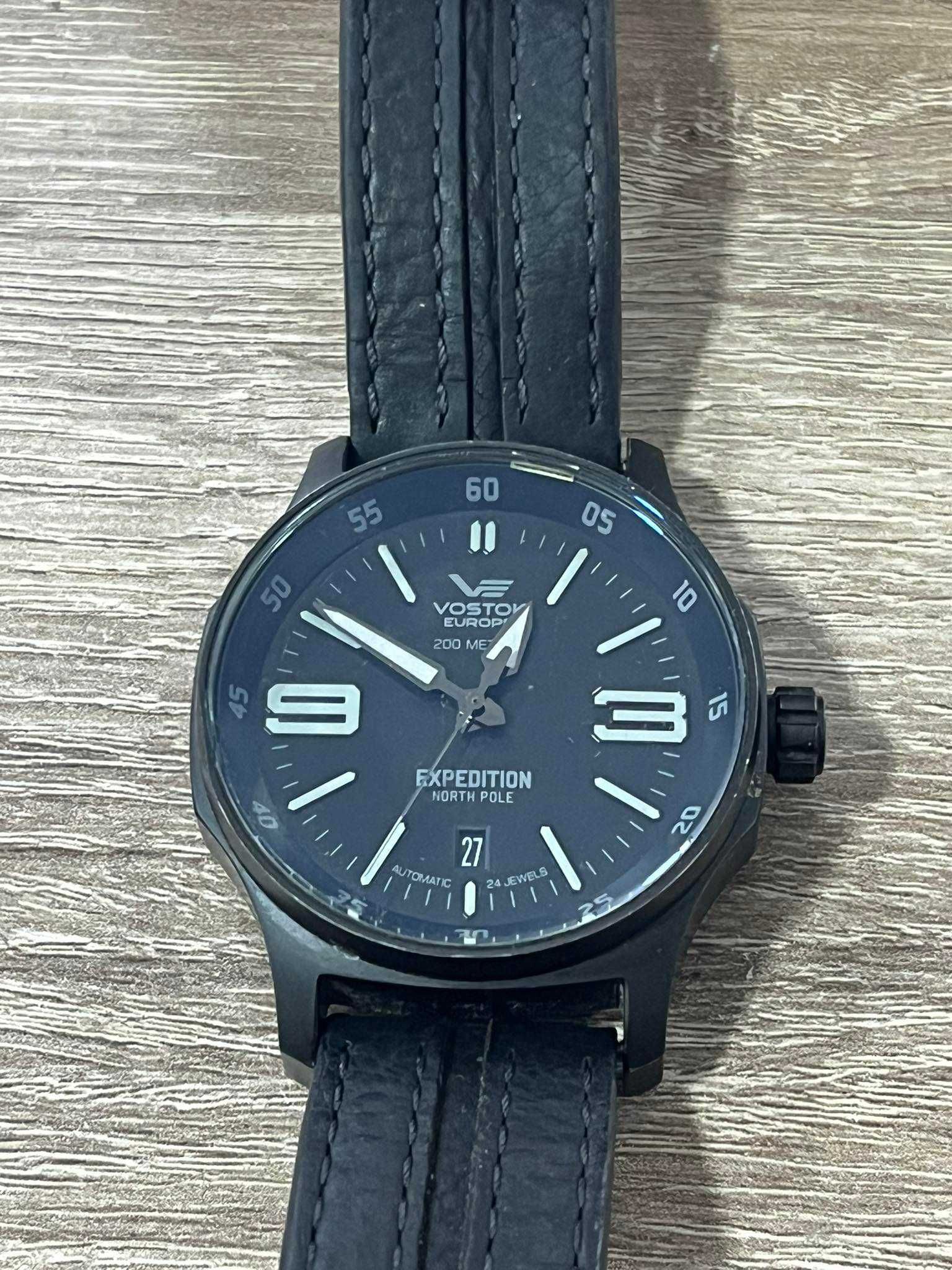 VOSTOK еurope 43mm expedition МЪЖКИ ЧАСОВНИК NH35-592C556