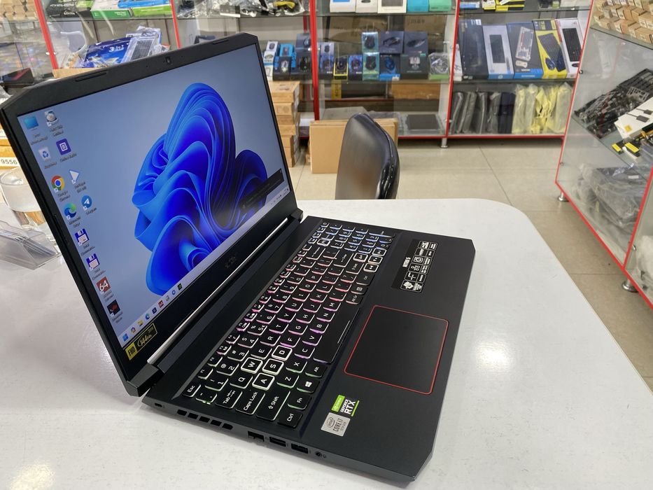 Acer nitro core i7 RTX 3060 6Gb vidyokartalik