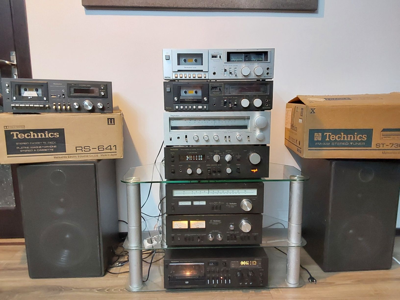 Receiver, Amplificator, Deck,Tuner, CD player Technics impecabile !