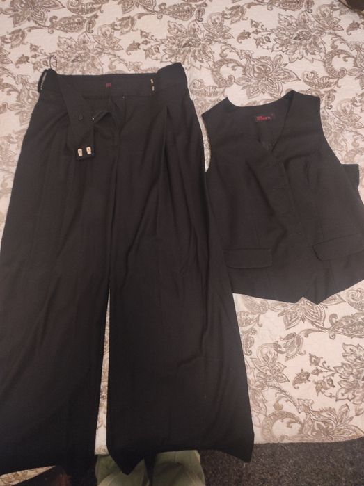 Cliche панталон и елек, размер Л