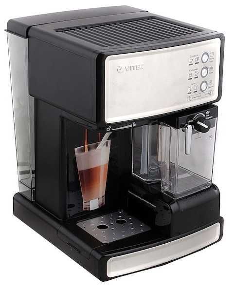 Кофе машинка Vitek VT-1514 BK coffe machine