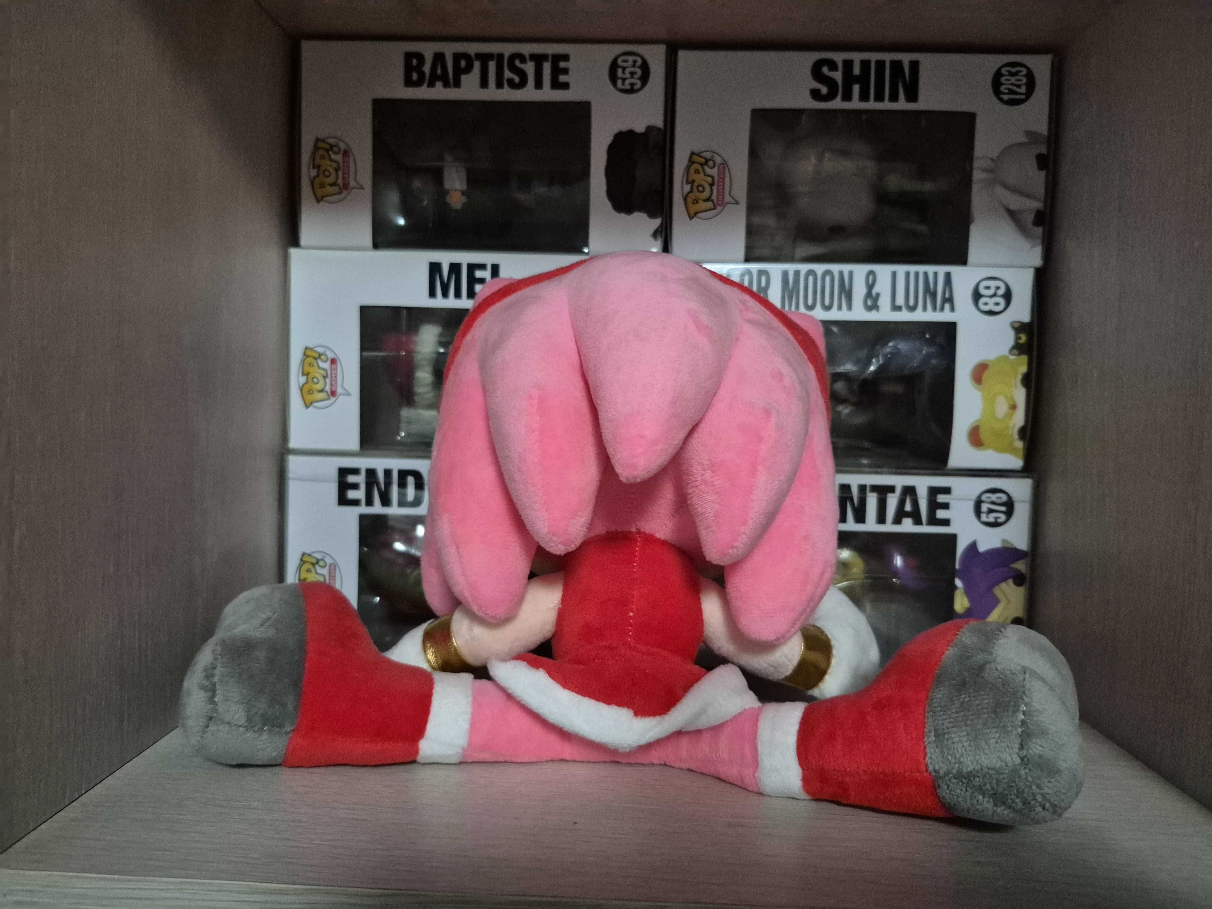 Jucarie Plus Joc Sonic the Hedgehog - Amy Rose