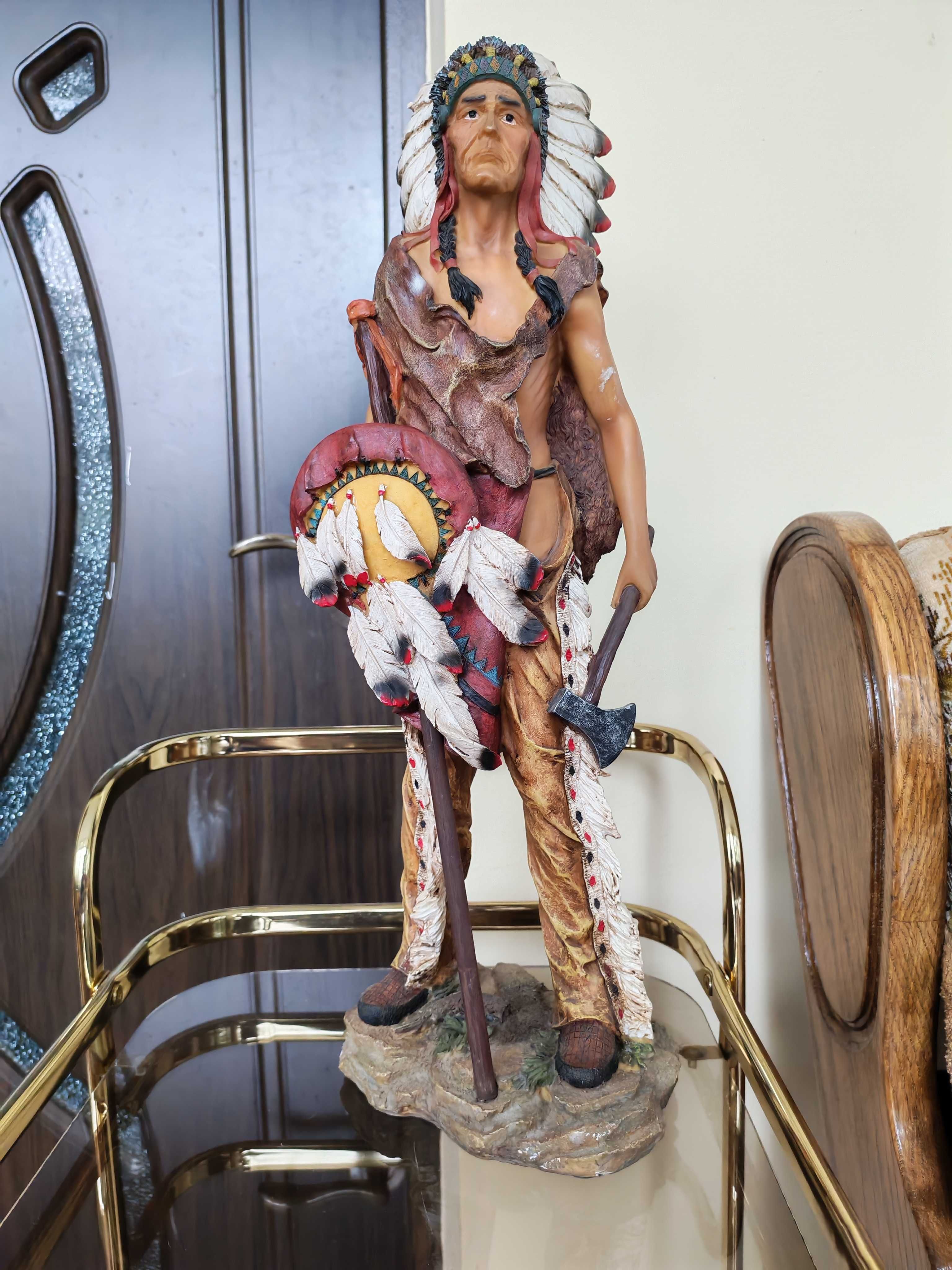Antichitate, statueta indian de dimensiune mare