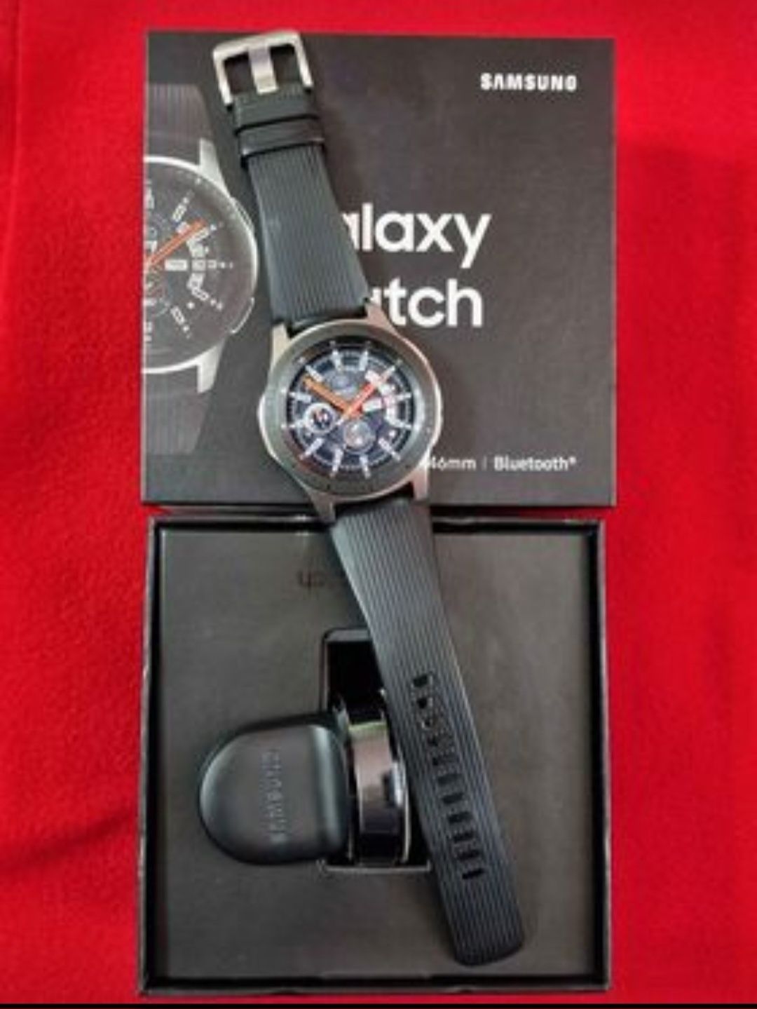 Samsung Galaxy Watch 46mm, Impecabil, Încărcător wireless!!!